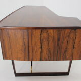 1960s Peter Løvig Nielsen 'Boomerang' Desk in Palisander Hedensted Møbelfabrik, Denmark