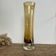 Vase verre soufflé ambre