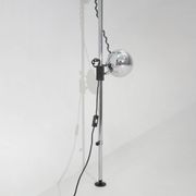 Lampe de sol chrome allant du sol au plafond, années 1970