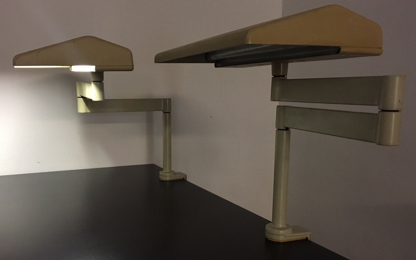 Pair of lamps Herman Miller LT100LN