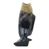 Vase poisson vintage