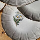15 l'amandinoise dessert plates series 8961