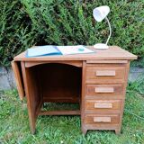 Antique solid oak desk