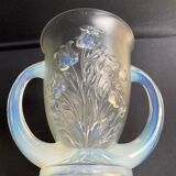 Large vase with 2 Art Deco handles signed Verlys