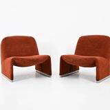 Pair of Alky Armchairs by Giancarlo Piretti for Anonima Castelli, 1970s
