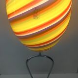 Multicolored Murano Glass Table Lamp by Leucos, Italy 1980s