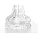 Carl Fagerlund for Orrefors, table lamp model in glass "RD", Sweden 1960