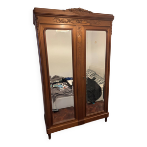 Armoire bois brut boiseries