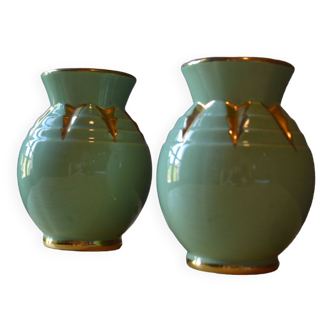 Pair of Art Deco vases