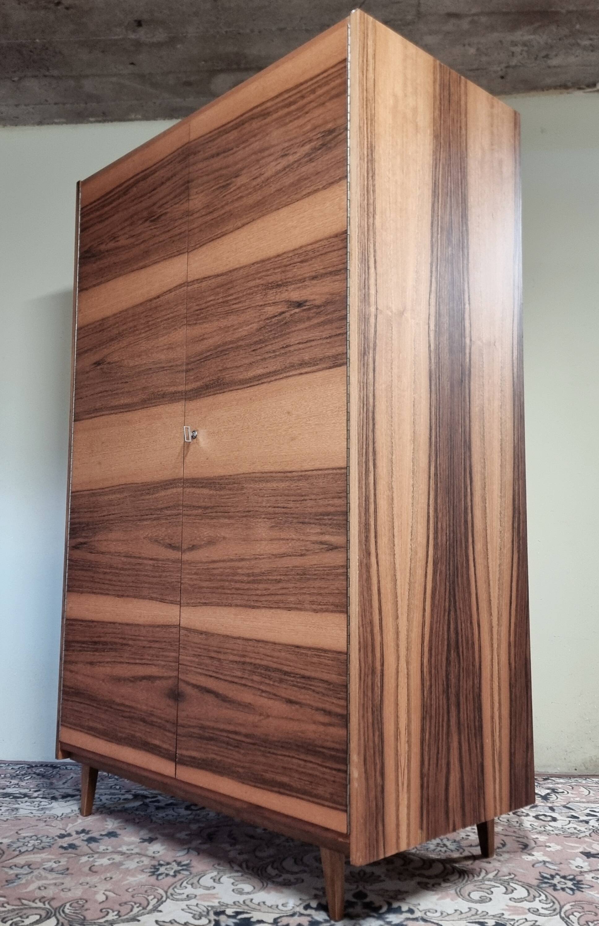 Vintage Wardrobe in Walnut, 1970s