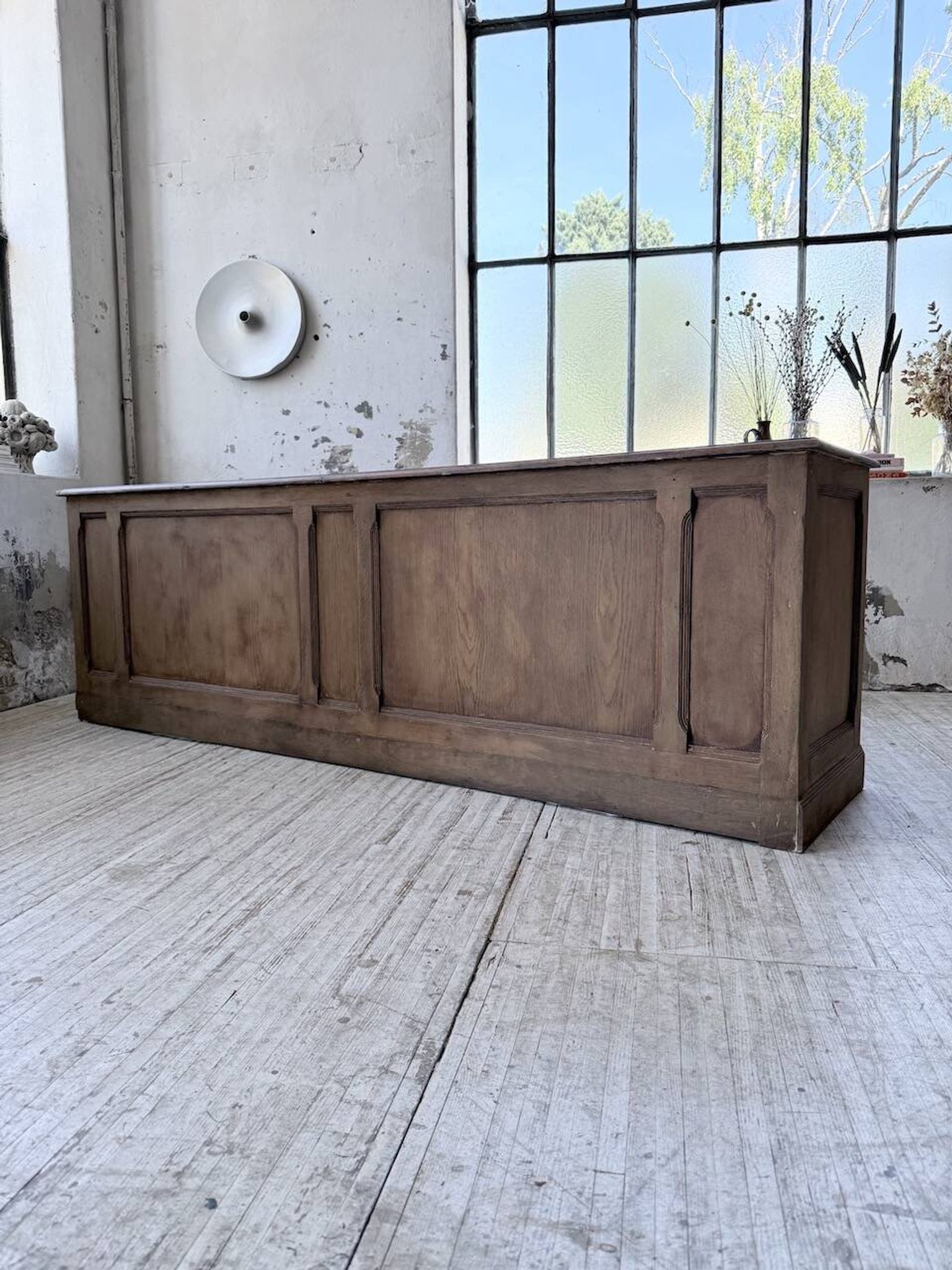 Oak workbench 250 cm XL 1950