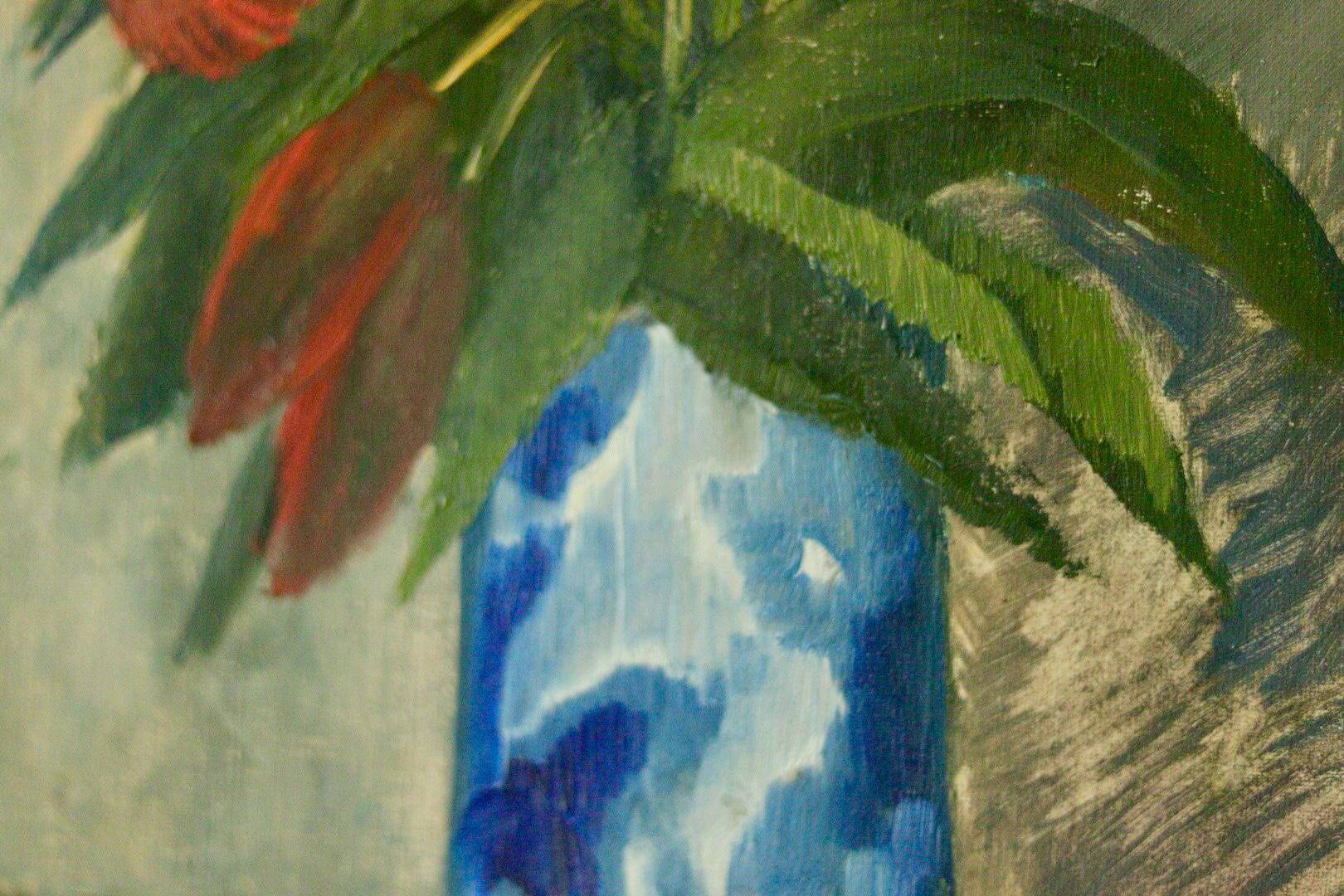 Still Life with Blue Vase by Lars Boethius