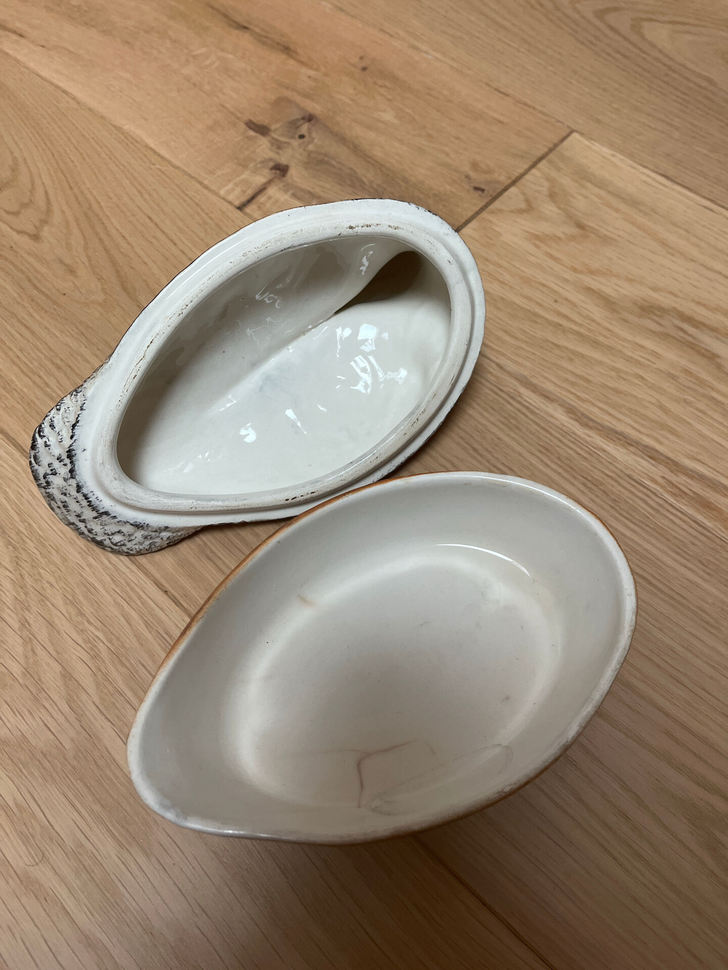 Ceramic terrine woodcock - Michel Caugant