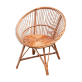 Vintage 1960's rattan chair
