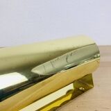 Ikea V413 vintage roller wall lamp, gold metal