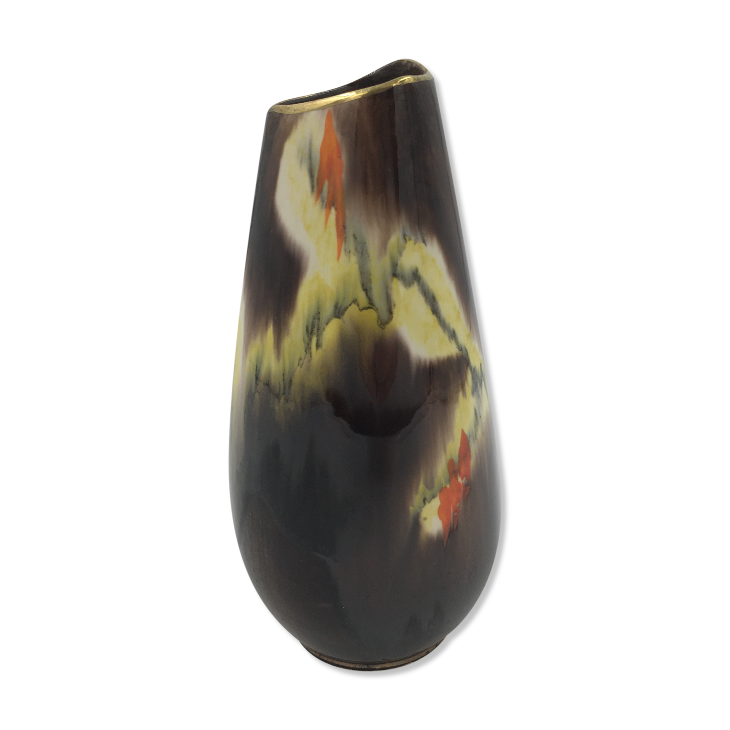 Ceramic vase West germany