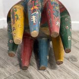 African wooden stool Zindi