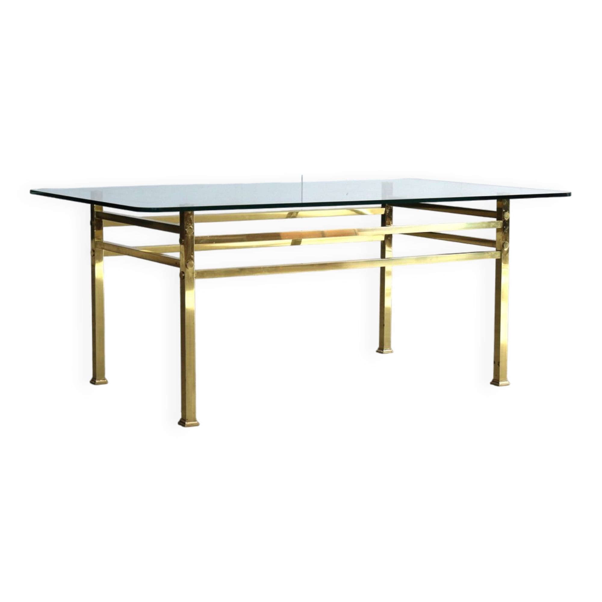 vintage coffee table | table | hollywood regency