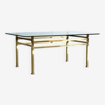 vintage coffee table | table | hollywood regency