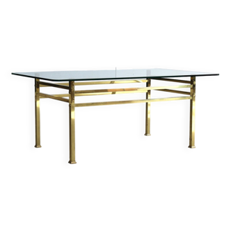 vintage coffee table | table | hollywood regency