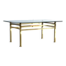 vintage coffee table | table | hollywood regency