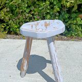 Vintage tripod stool