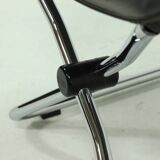 Leather Lounge Chair by Simon Desanta for COR Germany 1980s