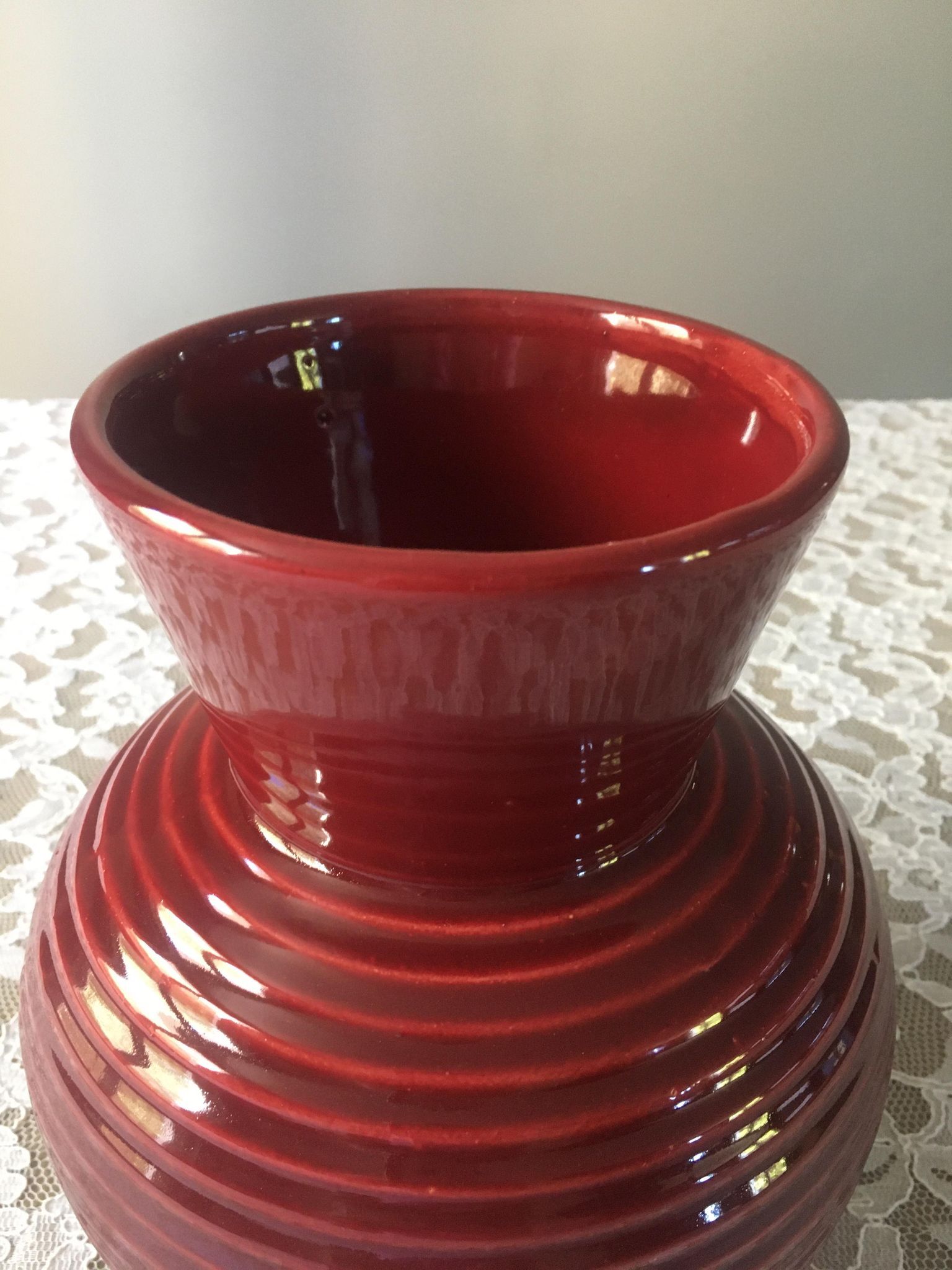 Vase in Earthenware Saint-Clément 1950