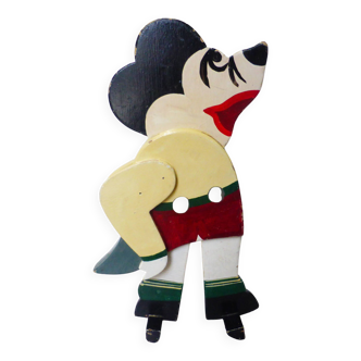 vintage wooden articulated toy