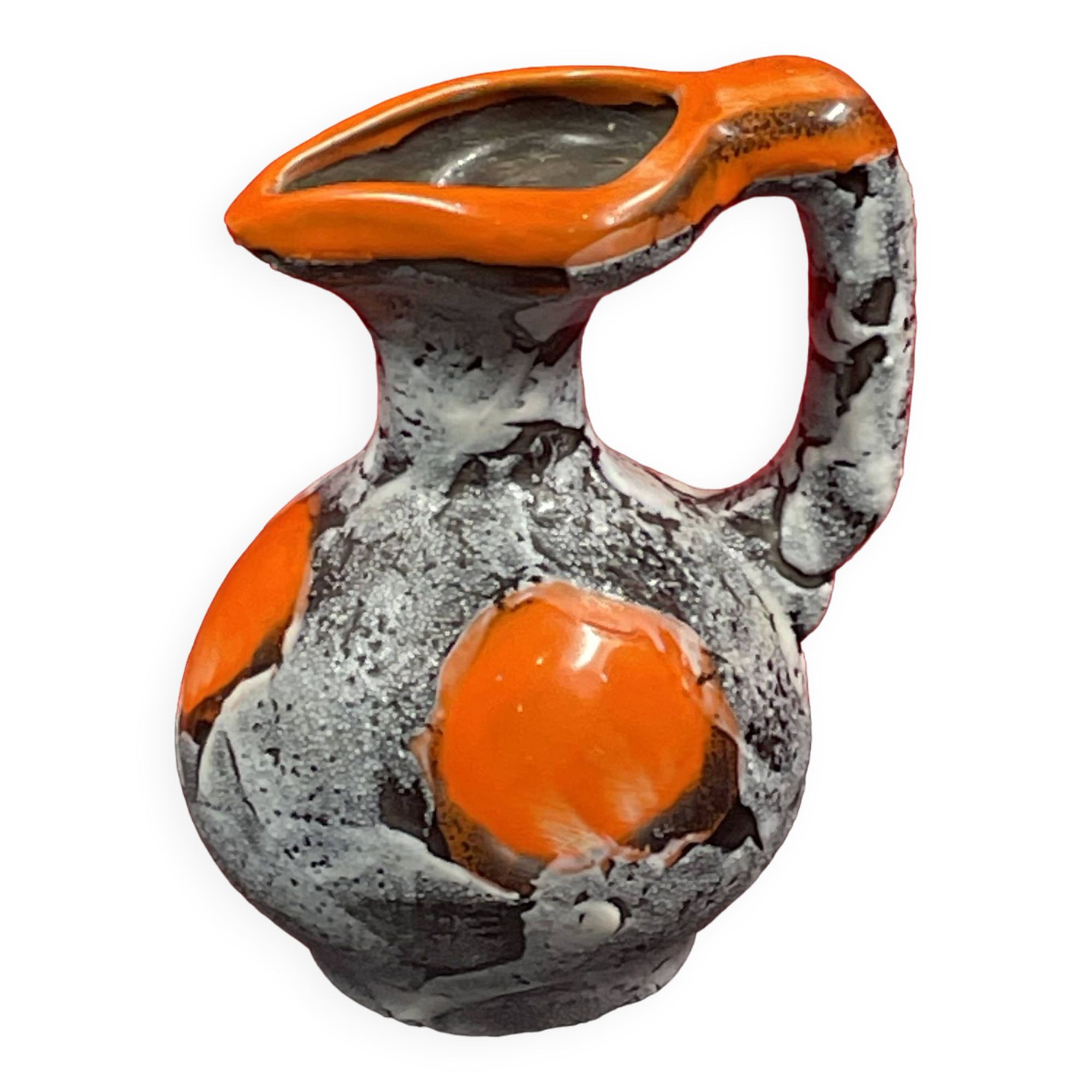 Vintage ceramic, milk jug, glacier enamels