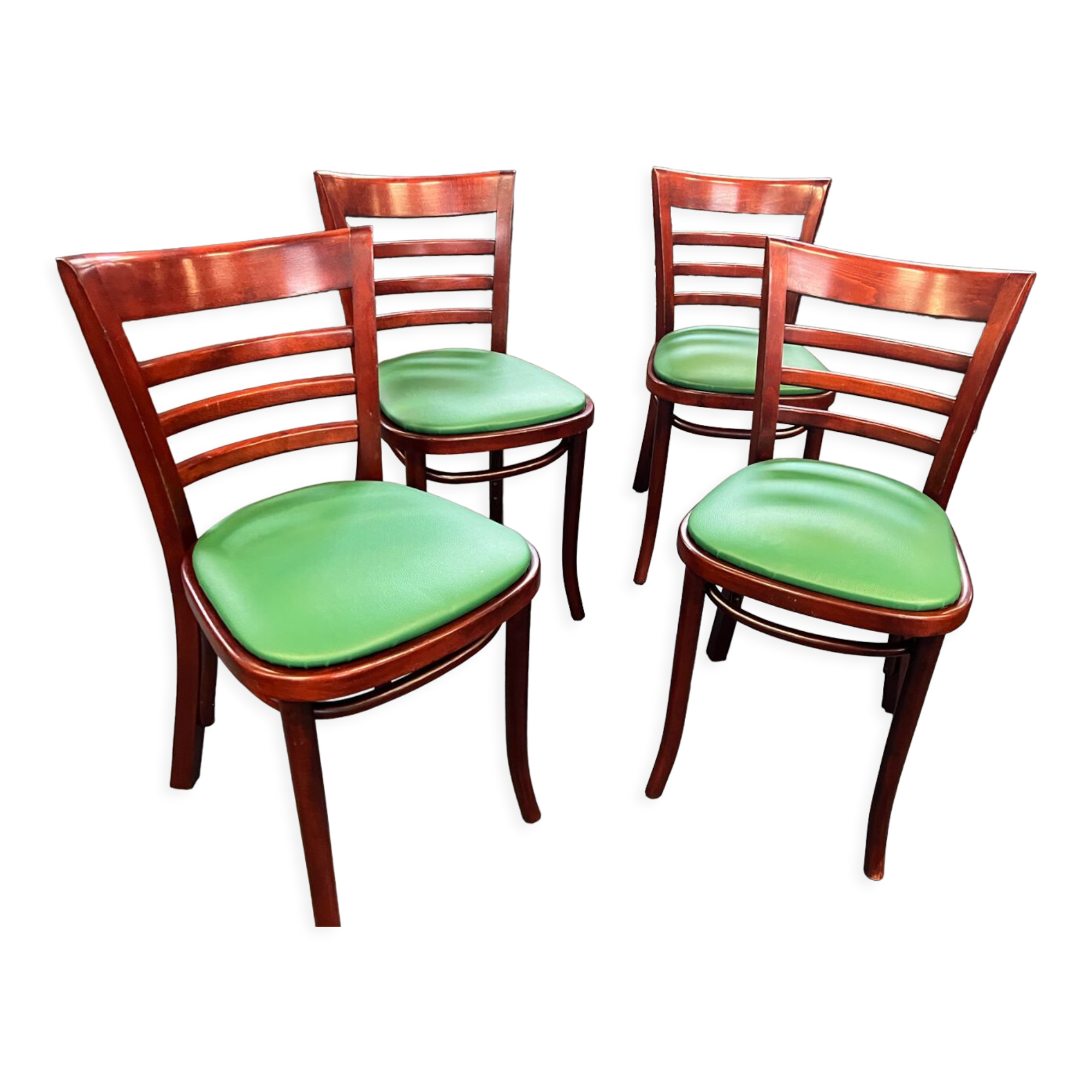 Suite of 4 bistro chairs