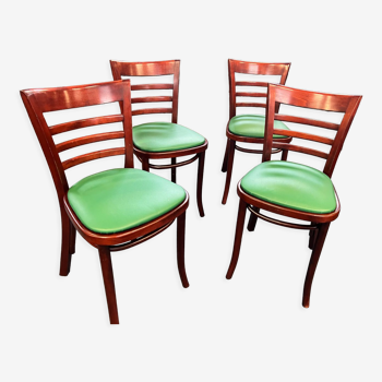 Suite de 4 chaises bistrot
