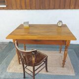 wooden table with extensions