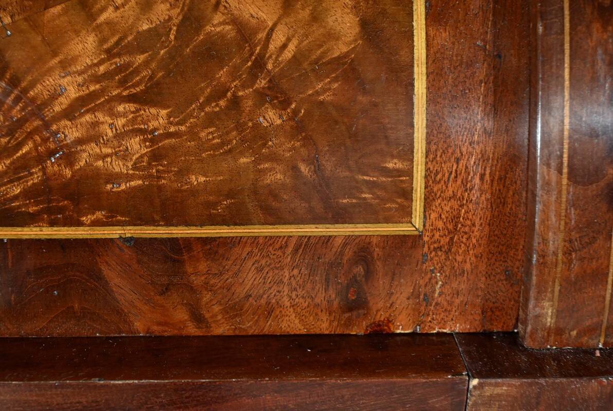 Small Bonheur du Jour Mahogany Desk, Louis XVI / Directory style – Early 20th century