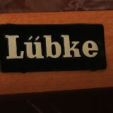 Dining table from Lübke in teak 60