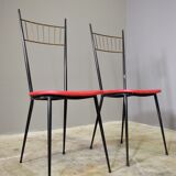 Set of 6 chairs, 1950s