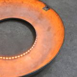 Vintage Italian Metal Donought Wall Lamp