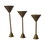 Brass candlesticks