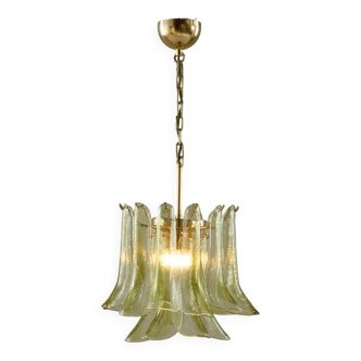 La Murrina brass and Murano glass chandelier, 1970s