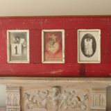 Skated wooden frame for five photos