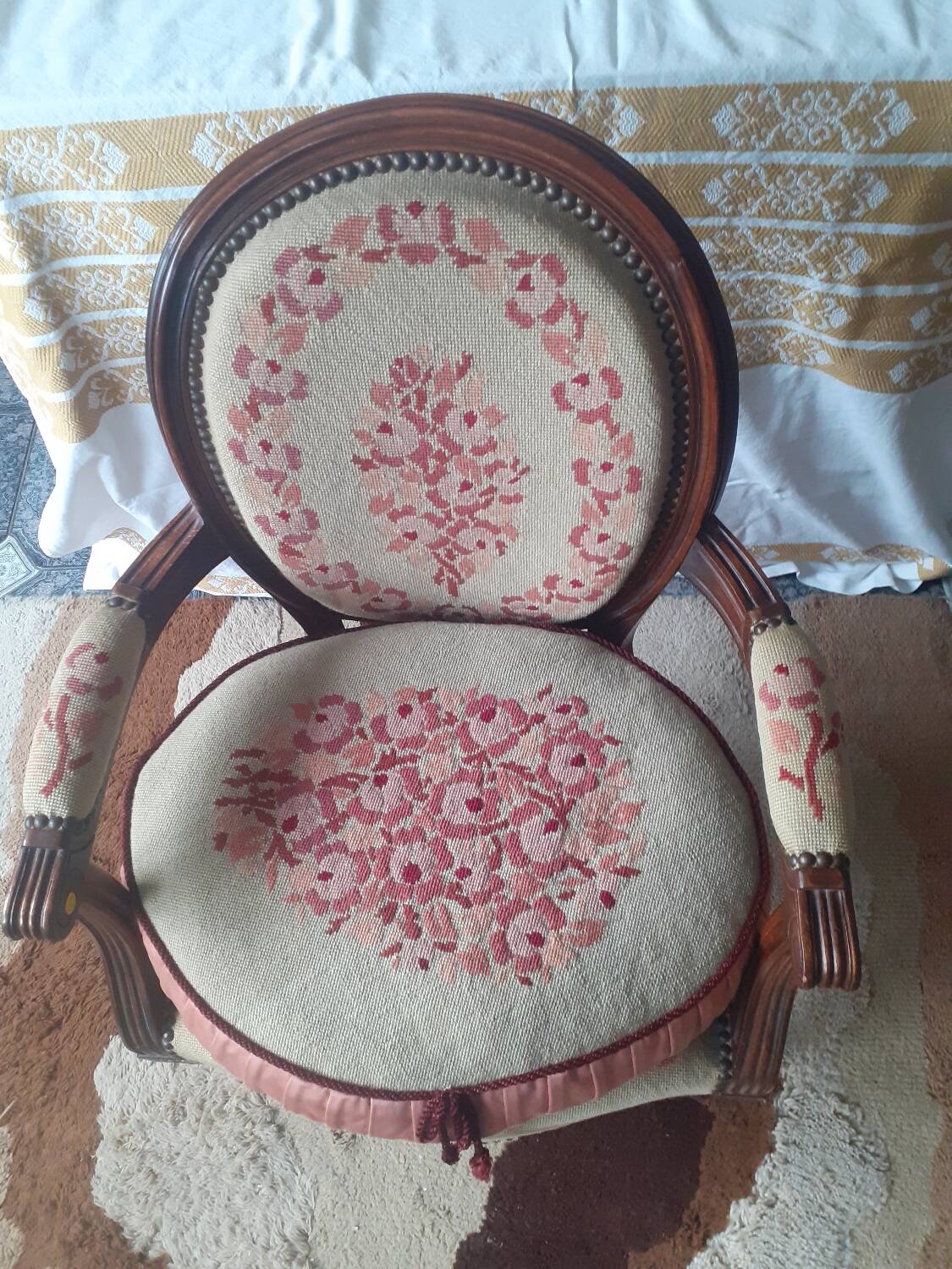 Louis XVI style armchair