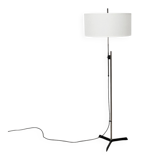 Mid-century German minimalist tripod floor lamp from the 1960s.