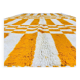 Large natural wool Beni Ouraine rug