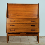 Mid-century Danish rosewood Secretaire from us, 1960 s