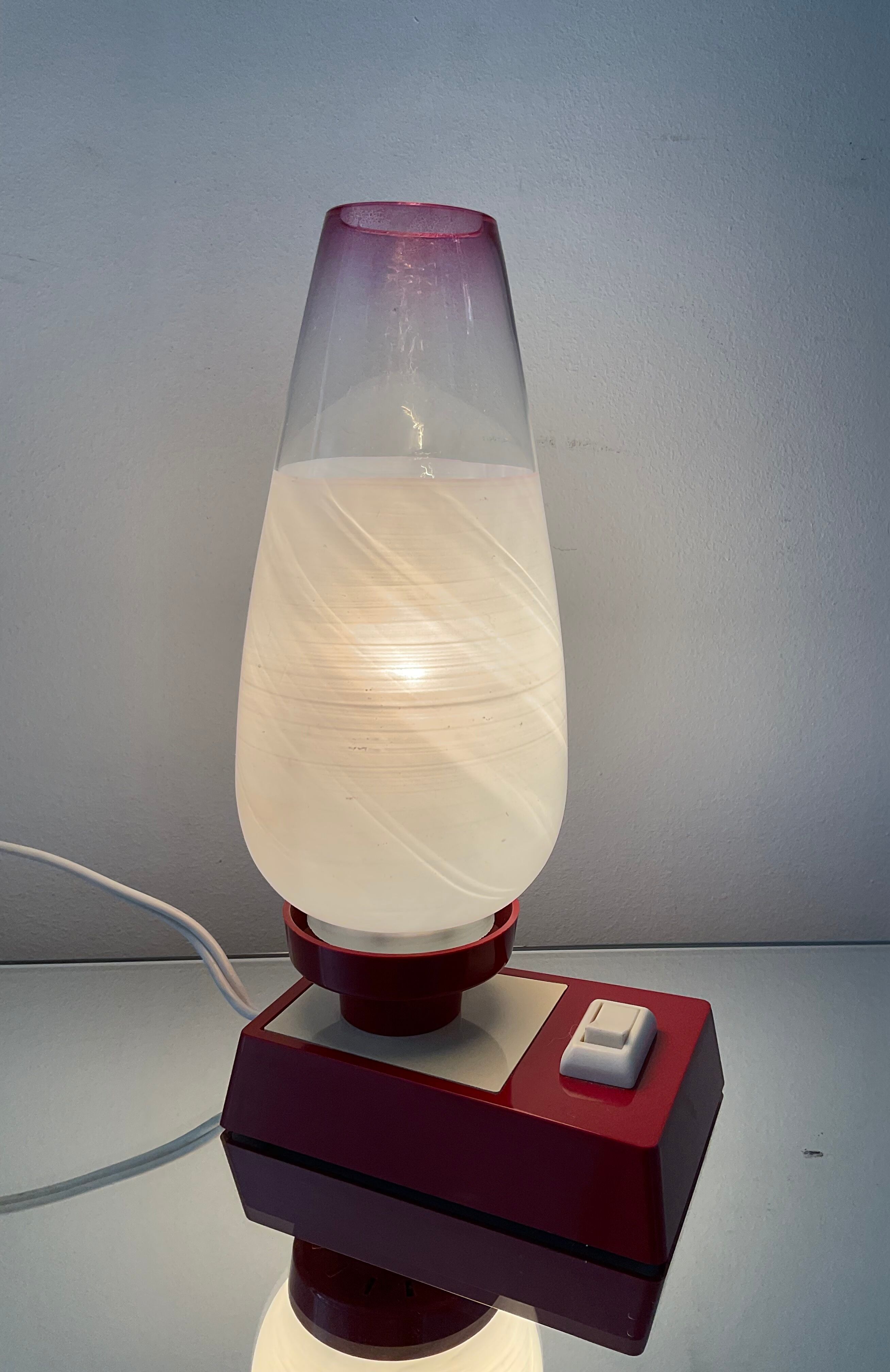 Asymmetrical lamp from the 50s-60s