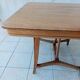 Vintage style Art Nouveau oak table
