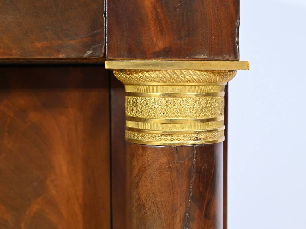 Mahogany chest of drawers, Empire period – Early 19th century
