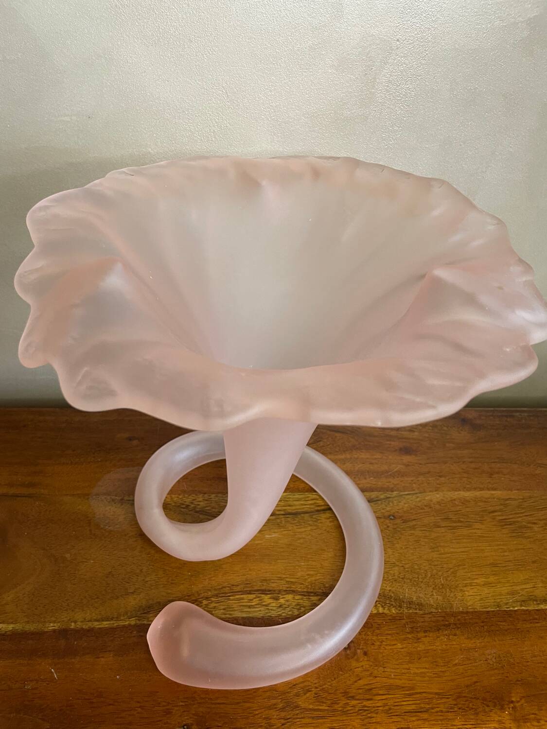 Grand vase fleur corolle