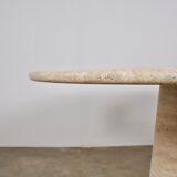 Travertine table 1960s