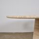 Travertine table 1960s